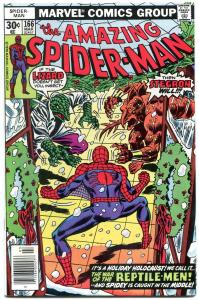 Amazing Spider-Man #166 1977- Lizard - Stegron- Marvel Comics NM-