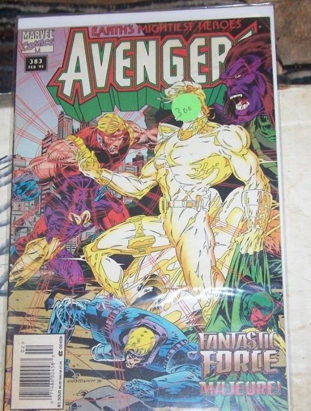 Avengers #383 (Feb 1995, Marvel) FANTASTIC FORCE +FRANKLIN RICHARDS GIANT MAN