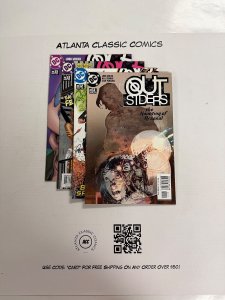 4 Outsiders DC Comic Books # 11 12 13 15 Batman Superman Flash  21 CT3