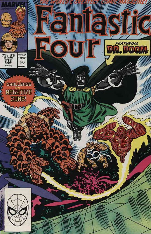 Fantastic Four (Vol. 1) #318 FN ; Marvel | Steve Englehart Doctor Doom