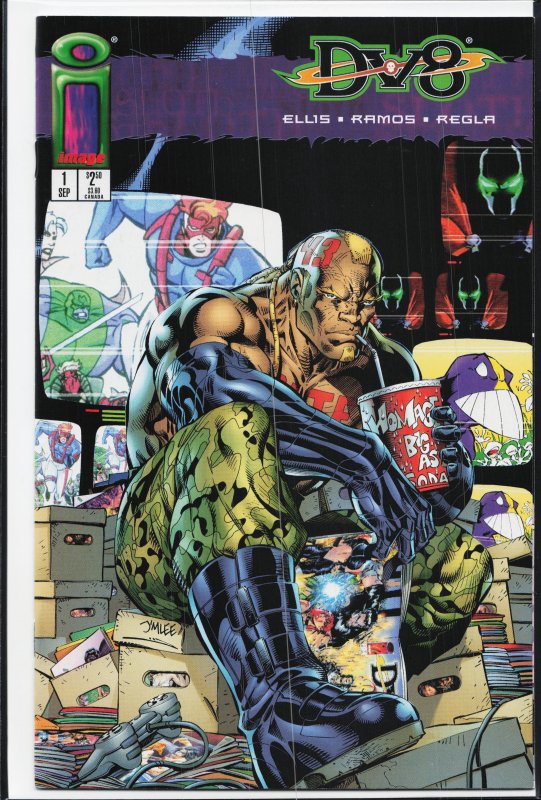 DV8 #1 Sloth Cover (1996) DV8