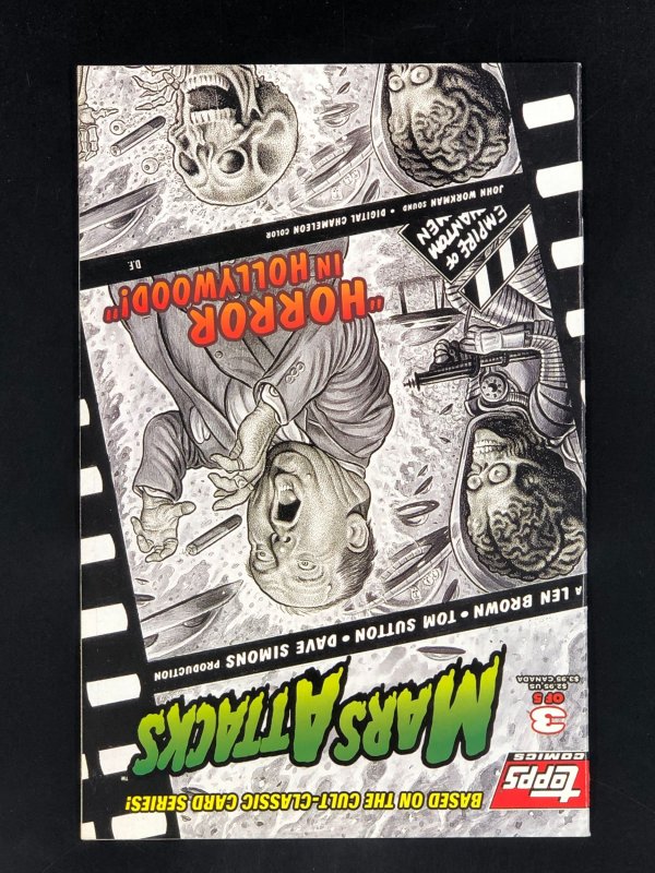 Mars Attacks #3 Pilot Cover (1994) VF/NM Sick Script by Keith Giffen