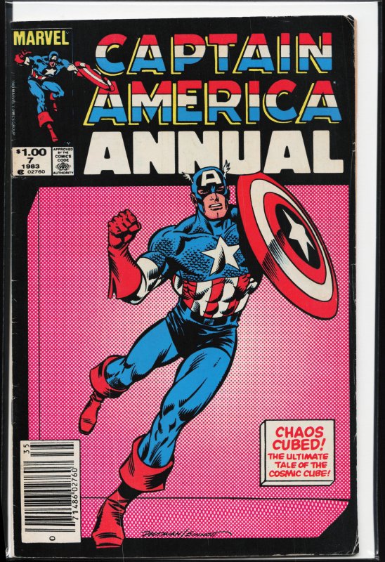 Captain America Annual #7 (1983) Captain America