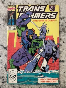 Transformers # 72 FN/VF Marvel Comic Book Optimus Prime Megatron Bumble Bee J915 