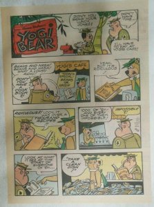 (20) Yogi Bear Sunday Pages by Hanna-Barbera from1979 Tabloid Page Size !