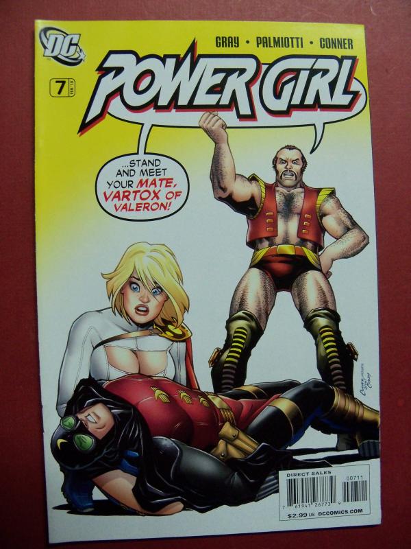 POWER GIRL  #7 2009 SERIES 1ST PRINT  Near Mint 9.4 Or Better DC COMICS