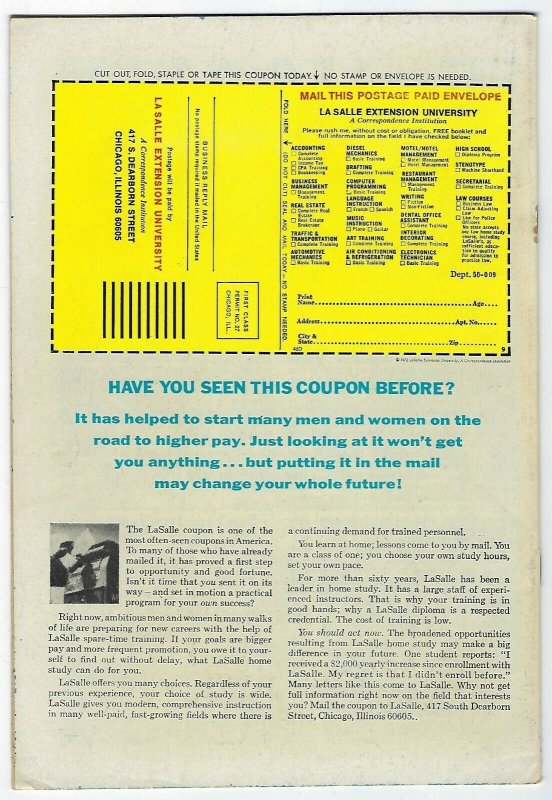 Avengers # 121 Bronze Age Marvel 1974 MVS Attached