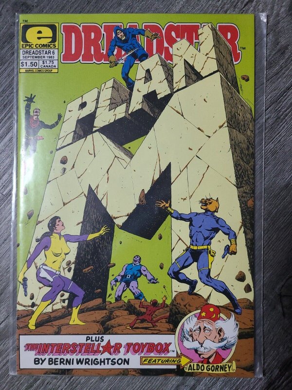 Dreadstar #1-9 Comic Lot 