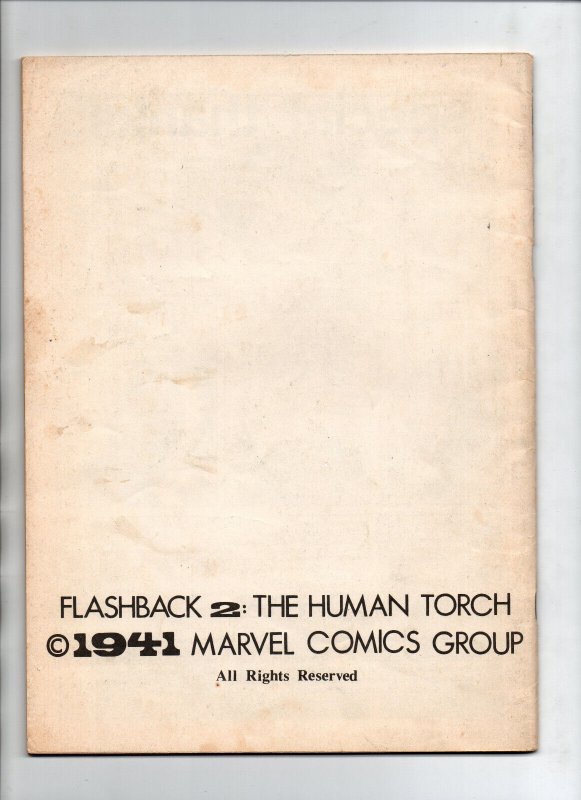 Flashback #2 - Human Torch #5 1941 reprint - 1971 - FN
