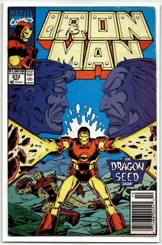 Iron Man #273 (1991) Iron Man
