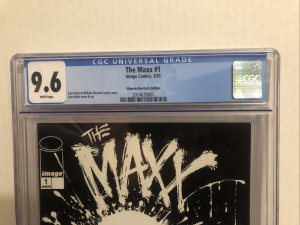 The Maxx #1 Glow In The Dark CGC 9.6