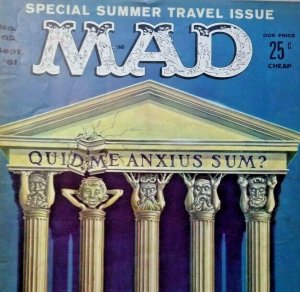 MAD Magazine Sept 1961 No 61 Special Summer Travel Issue Vintage Comic Book 