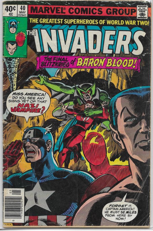 Invaders   vol. 1   #40 GD