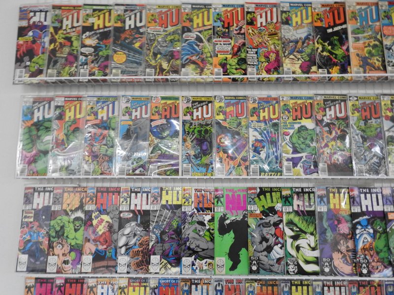 Huge Lot 180+ Comics W/ ALL INCREDIBLE HULK!! Great Lot! Avg VF- Condition!!