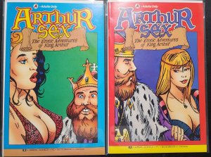 Arthur Sex #1-2 Set Aricel Comics Avg VF