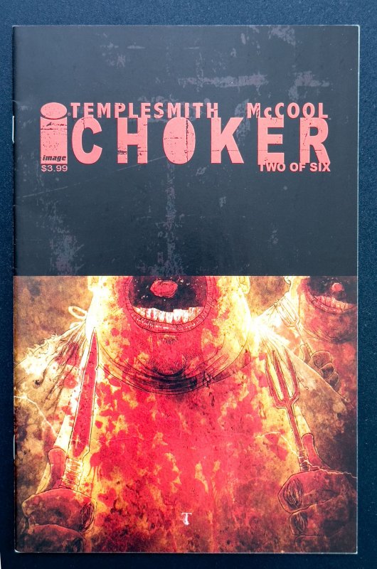 Choker #1-2 (2010) - Templesmith Art, Dark Noir Series - VF/NM Lot!