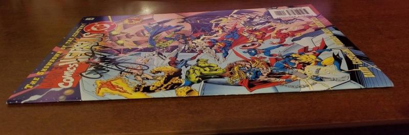 DC VERSUS MARVEL #2 NM- Dan Jurgens Signature!!!! 