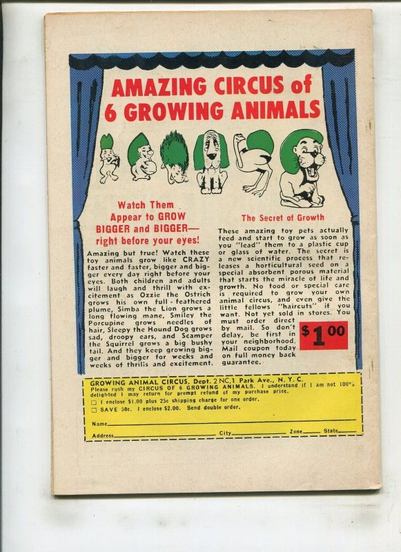 BLACKHAWK #193 (6.0) VALLEY OF THE ANGRY GIANTS!! 1964