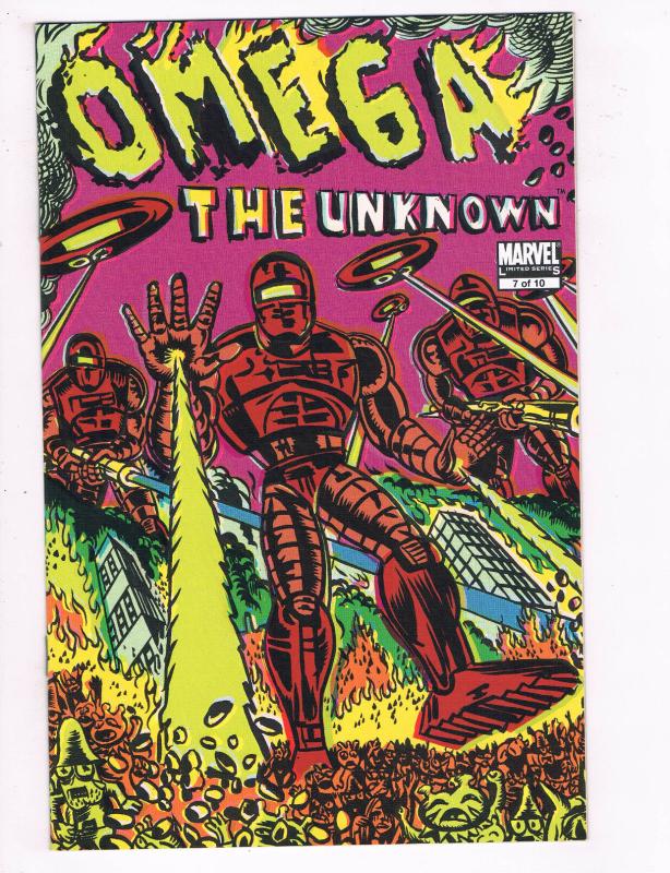 Omega The Unknown #7 NM Marvel Comics Comic Book 2007 DE27