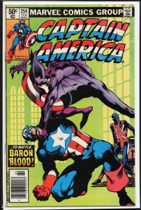 Captain America #254 (1981) Captain America [Key Issue]
