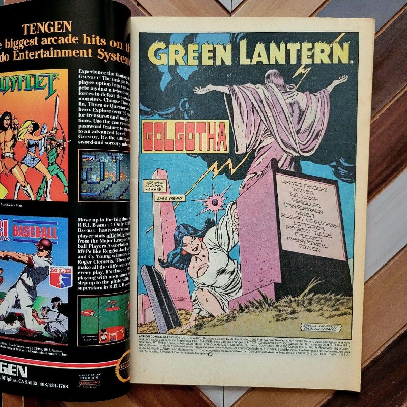 ACTION COMICS #605 (DC 1988) HIGH GRADE! DEADMAN! Secret Six, Wild Dog & more!