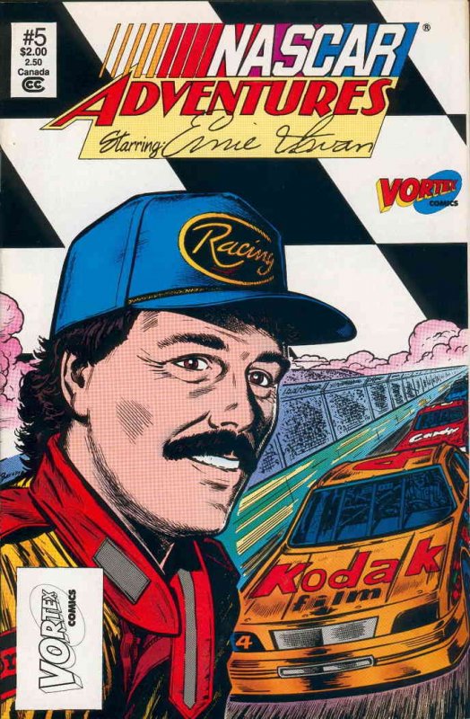 Nascar Adventures #5 FN ; Vortex | Ernie Irvan