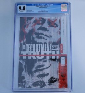 Department Of Truth #1 CGC 9.8 1st Print 2020 Image Comics Tynion IV 