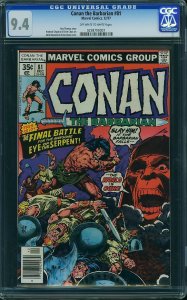 Conan the Barbarian #81 (1977) CGC 9.4 NM