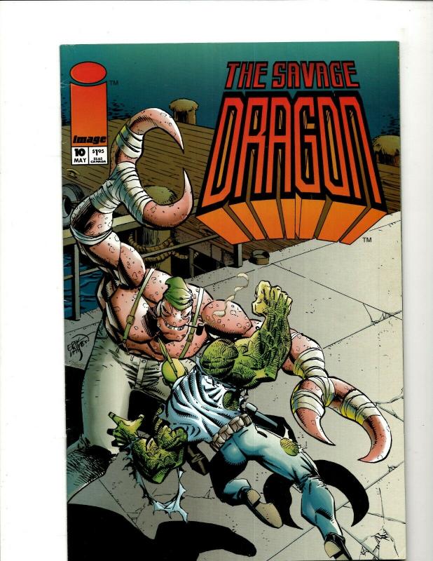 12 The Savage Dragon Image Comic Books #10 11 12 13 13 14 15 16 17 18 19 20 EK5