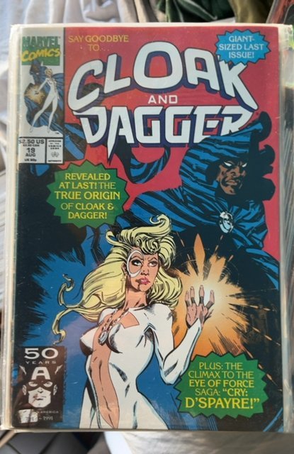 The Mutant Misadventures of Cloak and Dagger #19 (1991)