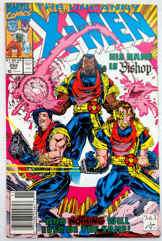 The Uncanny X-Men #282 NEWSSTAND (FN/VF)(1991)