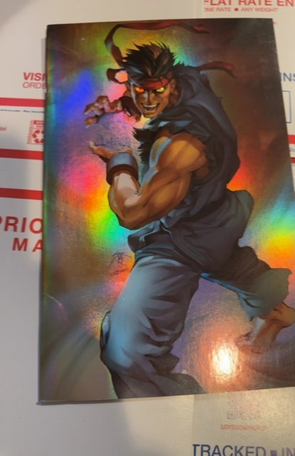 Street Fighter II #01 Ryu Special Power Foil Cover #15 (Udon) Small ding