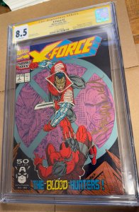 X-Force #2 (1991) CGC 8.5 Signed by Fabian Nicieza