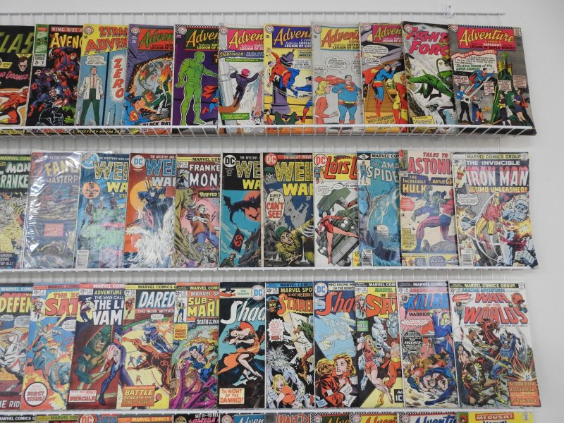 Huge Lot 150+ Silver/Bronze Low Grade Comics W/ Adventure Comics, +More See desc