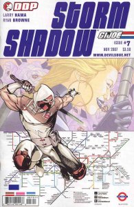 Storm Shadow Comic Book #7 VF ; Devil's Due | G.I. Joe Larry Hama Last Issue