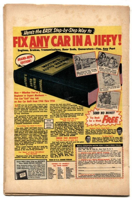 Navy Action #15  1957 - Atlas  -VG+ - Comic Book