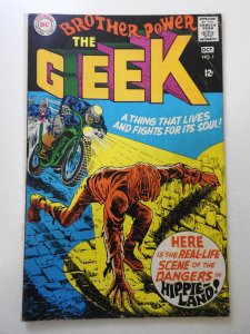 Brother Power the Geek #1 (1968) GD+ Condition see desc