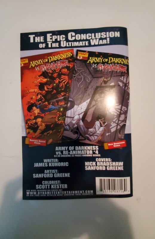 Army of Darkness vs. Re-Animator #3 (2005) NM Dynamite Comic Book J740
