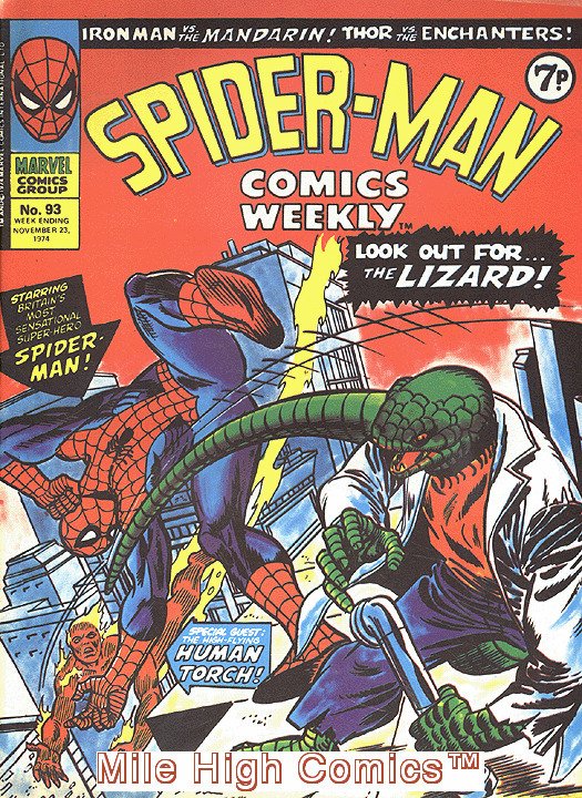 SPIDER-MAN WEEKLY  (#229-230) (UK MAG) (1973 Series) #93 Fine