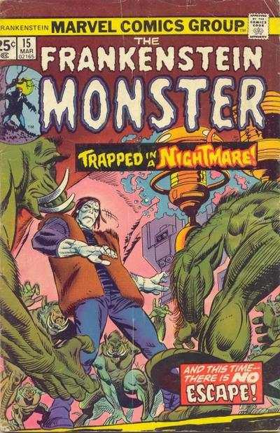 Frankenstein (1973 series) #15, Fine- (Stock photo)