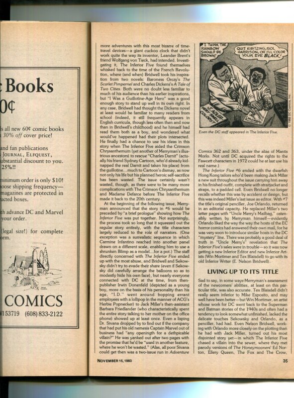 Amazing Heroes #35 - Preview Black Suit Spider-Man (4.0/4.5) 1983