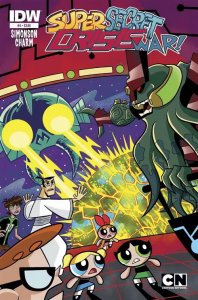 CARTOON NETWORK SUPER SECRET CRISIS WAR (2014 IDW) #4 CVR A DEREK CHARM