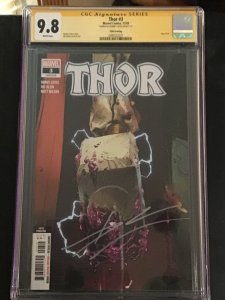 Thor #3 CGC 9.8 signed by Donny Cates
