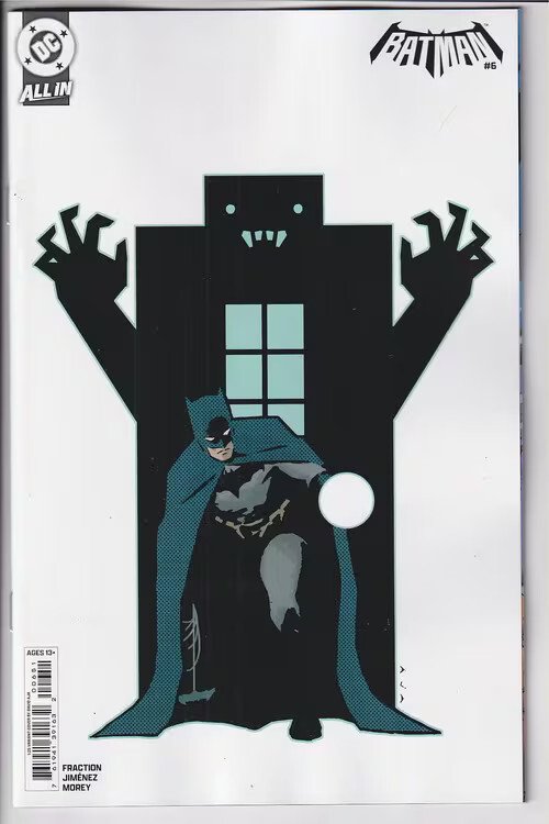 BATMAN (2025 DC) #6 VARIANT 1:25 CVR H DAVID AJA CARD STOCK