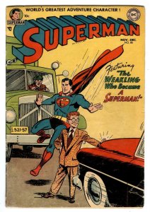 SUPERMAN #85 DC 1953 Golden Age  Lex Luthor Story