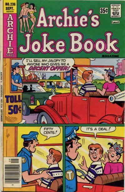 Archie’s Jokebook Magazine #236 VG; Archie | low grade comic - save on shipping