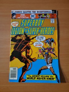 Superboy #218 MARK JEWELER Variant ~ VERY FINE - NEAR MINT NM ~ 1976 DC Comics