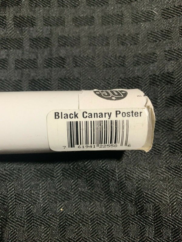 2000 BLACK CANARY Alex Ross DC Direct 22x34 Comic Poster SEALED Rolled