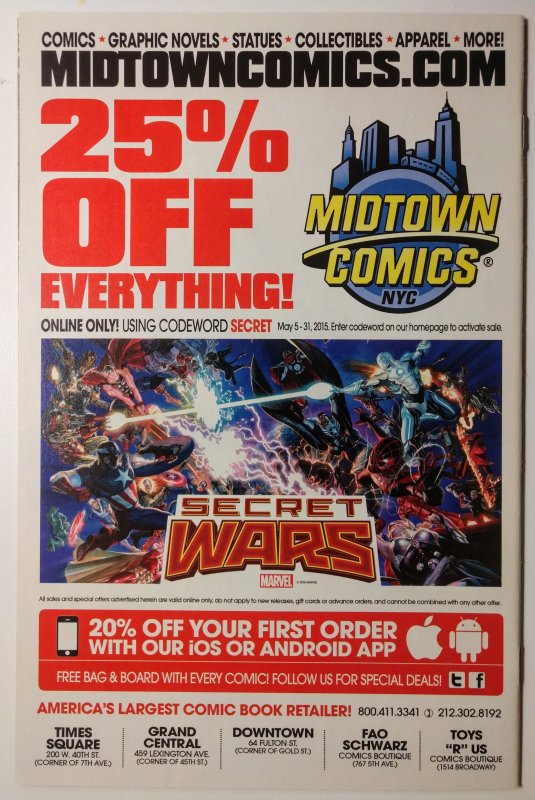 Deadpool's Secret Secret Wars #1 (9.4, 2015)