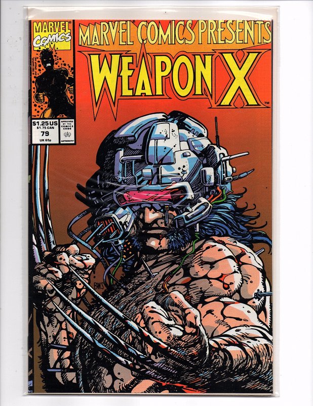 Marvel Comics (1988) Marvel Comics Presents #79 Weapon X Pt7 Barry Windsor-Smith